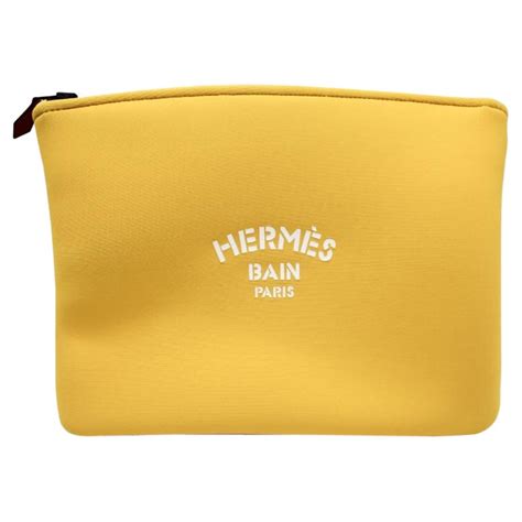 Hermes neoprene pouch